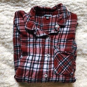 Flannel button down